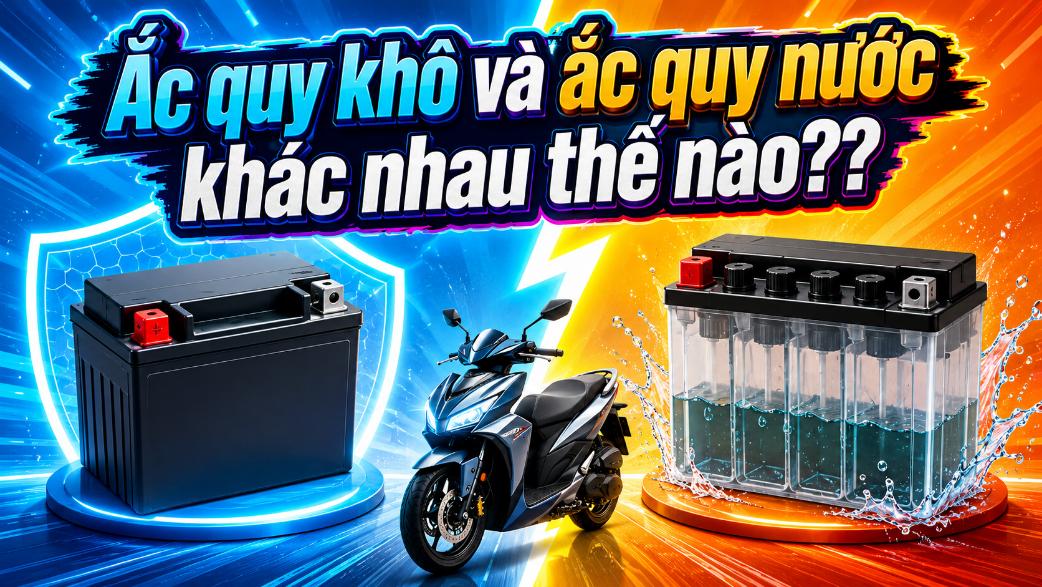 Dấu hiệu ắc quy xe máy sắp hết cần kiểm tra