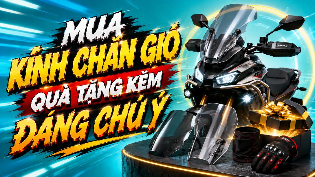 Mua kính chắn gió – Quà tặng kèm đáng chú ý